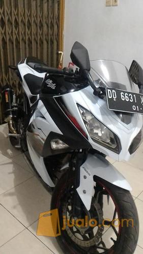 Ninja 250 ABS Putih 2014 Mulus
