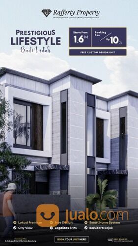Rumah modern komplek Budi indah setiabudi bandung