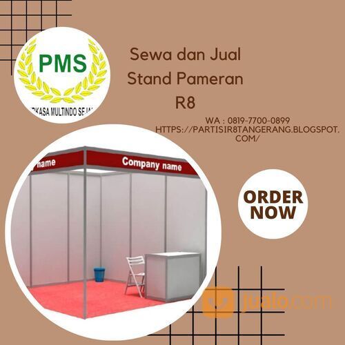 Rental Partisi Stand R8 ukuran 2 x 3 m JABODETABEK