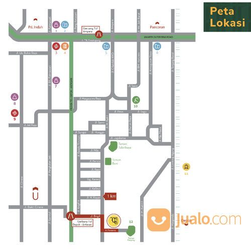 Vasa Jagakarsa Lokasi Strategis Jakarta Selatan