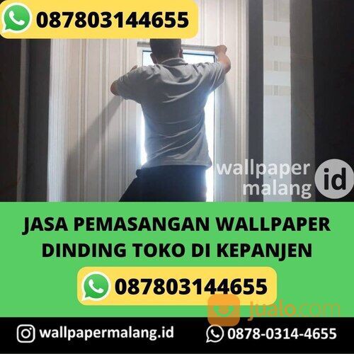 JASA PEMASANGAN WALLPAPER DINDING TOKO DI KEPANJEN