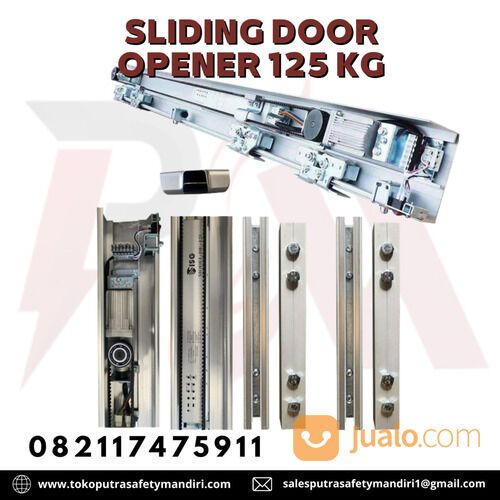 SLIDING DOOR OPENER ISG CHINA KAP 125KG MESIN PINTU KACA GESER TERMURAH