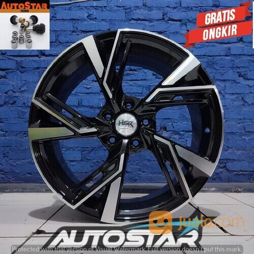 Paket Velg Racing HSR Wheel Ring 18 OKANE HSR R18 Pcd 5X112 - AUTOSTAR