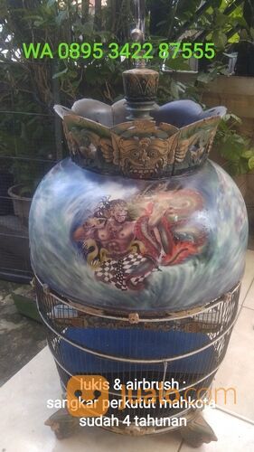 Pengecatan airbrush dan polos