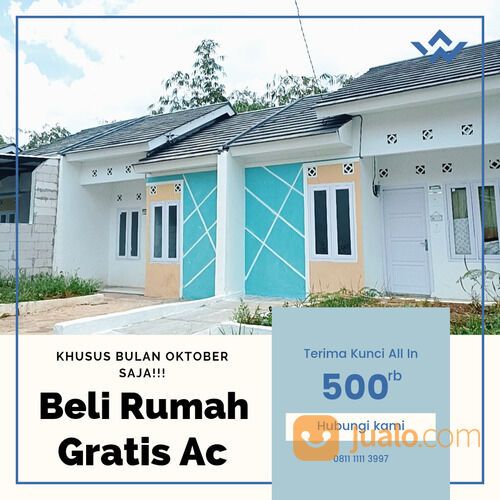 Rumah Subsidi Cirebon TANPA DP Terima Kunci 500 rb Bonus Ac Griya Asri Halimpu