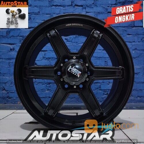 Cicilan Velg Mobil Murah Ring 18 HSR MINAS R18 Pcd 6X139 Jakrta Barat