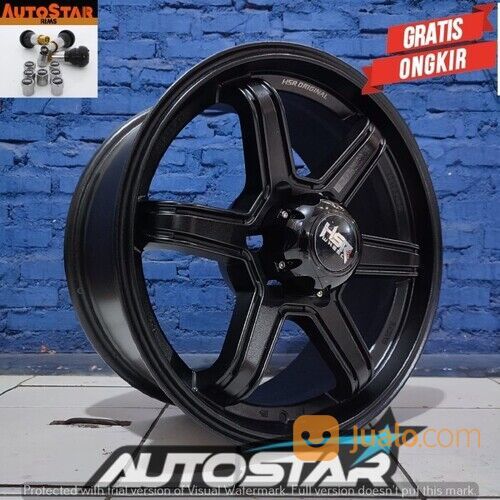 Cicilan Velg Mobil Murah Ring 18 HSR MINAS R18 Pcd 6X139 Jakrta Barat