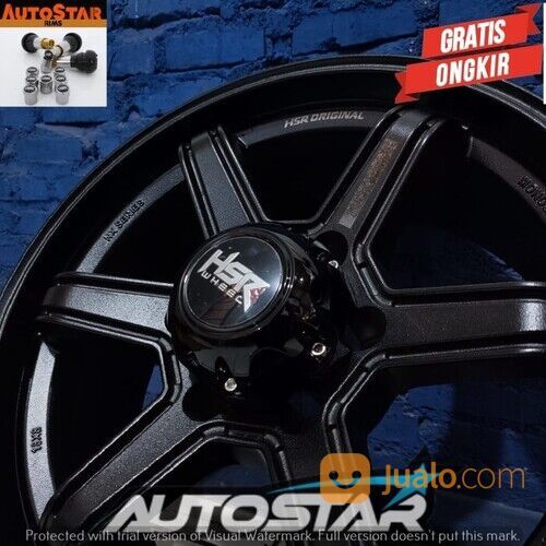 Cicilan Velg Mobil Murah Ring 18 HSR MINAS R18 Pcd 6X139 Jakrta Barat