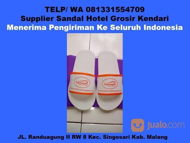 Hubungi 081331554709 - Grosir Sandal Hotel Polos Kendari