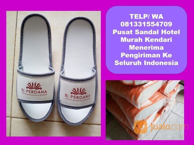 Hubungi 081331554709 - Grosir Sandal Hotel Polos Kendari