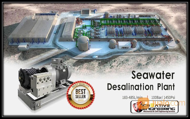 MESIN SWRO KOMPLIT 3 TON PERJAM