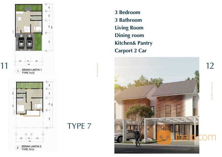 Rumah Modern Lokasi Premium, The Northbend Metland Cyber City