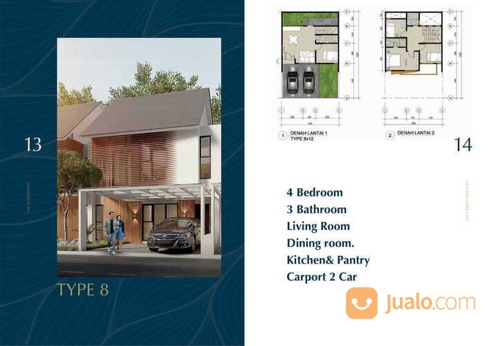 Rumah Modern Lokasi Premium, The Northbend Metland Cyber City