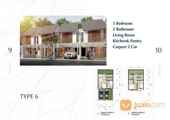 Rumah Modern Lokasi Premium, The Northbend Metland Cyber City