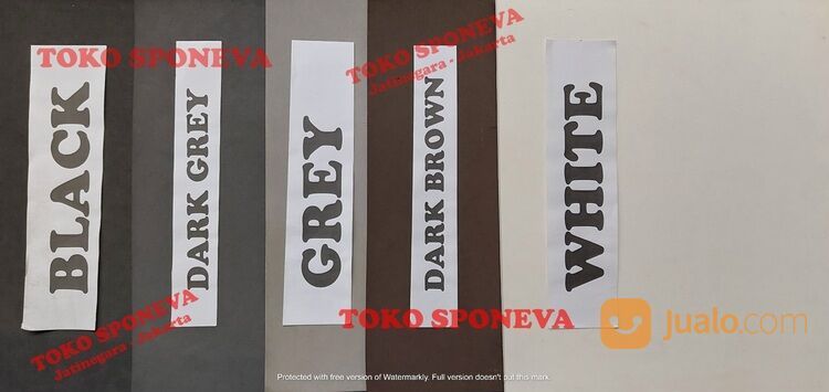 EVA RUBBER / Karet Eva - Bahan Sandal Jepit Premium Motif LIDI & BERAS ( Bolak Balik ) T 14 -15 mm