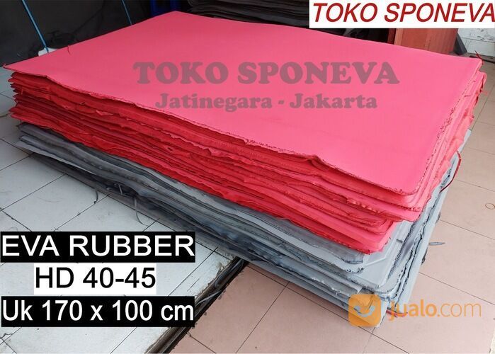 EVA RUBBER / Karet Eva - Bahan Sandal Jepit Premium Motif LIDI & BERAS ( Bolak Balik ) T 14 -15 mm