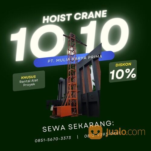 SEWA LIFT BARANG DAN BERBAGAI ALAT PROYEK