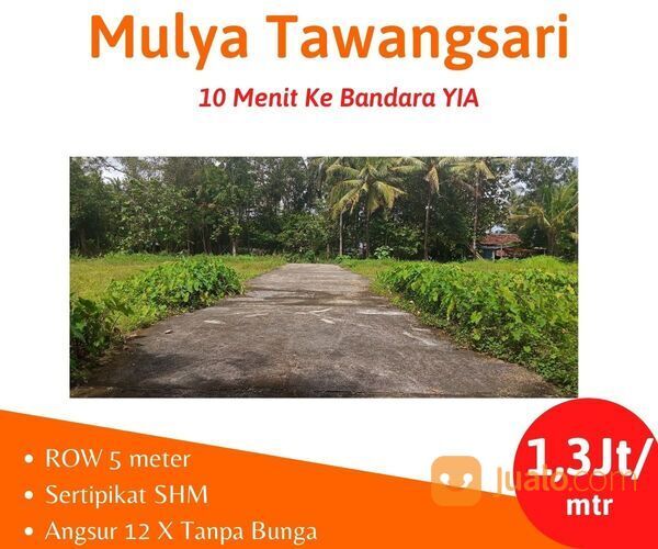 Area Bandara YIA, 100 Jt-an: View Sawah