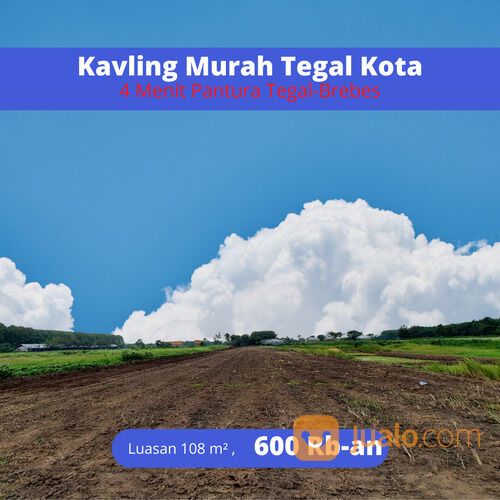 Kavling tegal kota Selatan Alfamart Kaligangsa Bisa Cicil 12 x