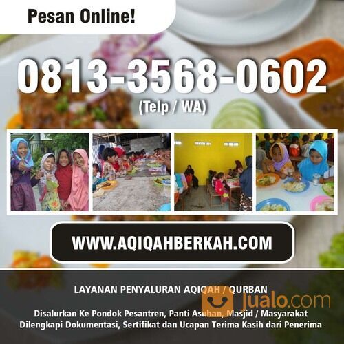 CALL 085749622504 Jasa Penyaluran Paket Aqiqah Rawalumbu Bekasi