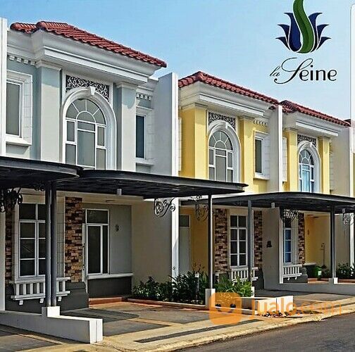 Rumah 2 lantai type 2KT luas 90m2 6x15 Cluster La Seine JGC Jakarta Garden City