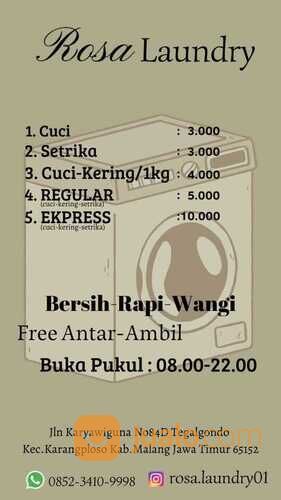 LAUNDRY RAPI DAN WANGI DEKAT KAMPUS UMM 3