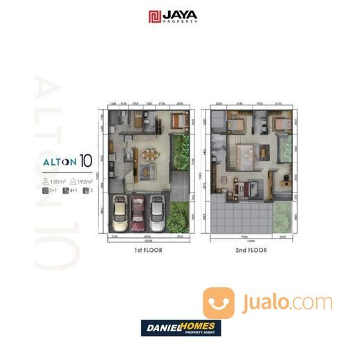 Rumah Modern Lokasi Strategis, Discovery Alton Bintaro Jaya