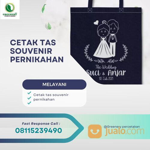 PALING MURAH Pengadaan Cetak Tas Souvenir Pernikahan Palangkaraya Hub 0811 5239 490 WA