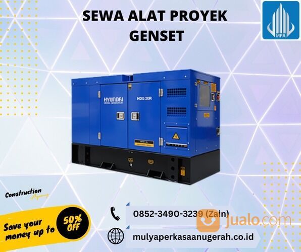 SEWA RENTAL ALAT PROYEK PT.MULYA PERKASA ANUGERAH - GENSET