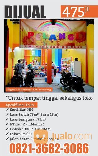 Rumah Toko Tlogosari Semarang Murah