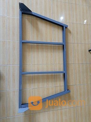 Plat tiang gawang bak Mitsubishi L300 rakitan Karoseri