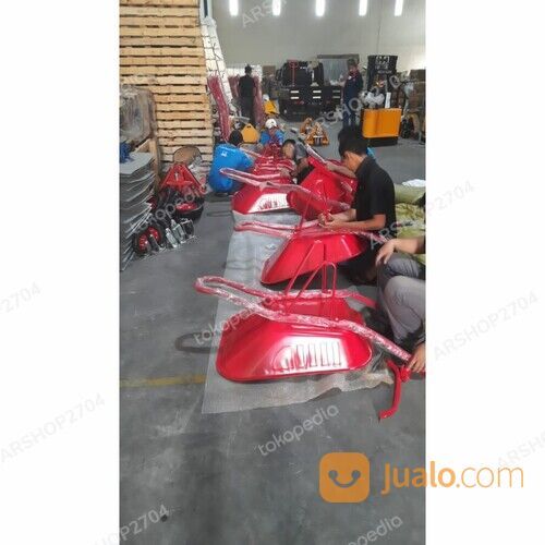 Gerobak Sorong / Angkong / Gerobak Pasir Dorong Triple-S