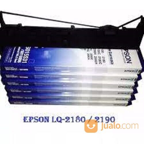 Pita Epson LQ-2190/2180 Ribbon Cartridge S015531 / S015086 Komplit dengan rumah+pitanya.