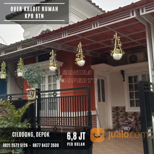 Take Over Rumah Cantik LT89 @ Griya Kalibaru Cilodong DP98JT Lokasi Strategis di Depok
