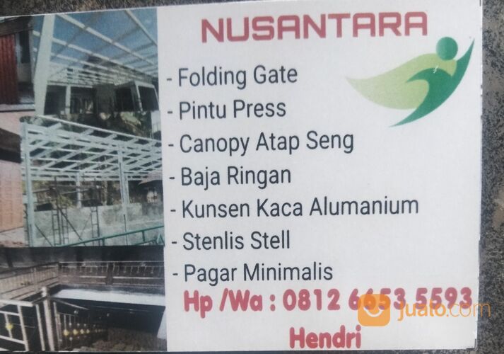 Folding Gate & Pintu besi Press Lipat Payakumbuh/ 0812 6653 5593