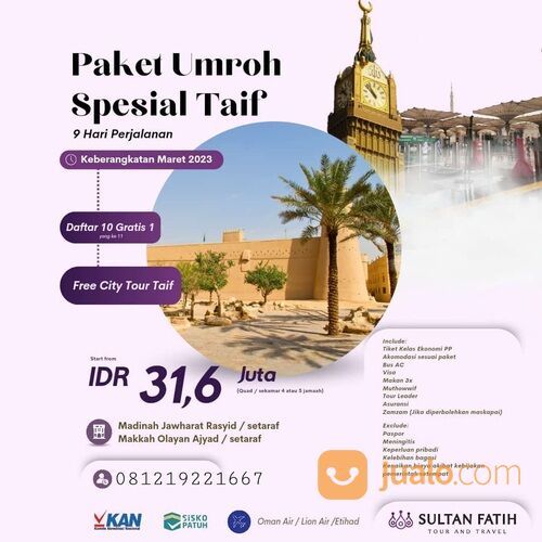 Paket Umroh 9 hari
