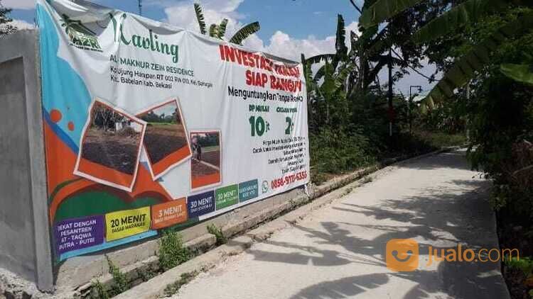 Tanah kavling murah lokasi babelan ujung harapan bekasi