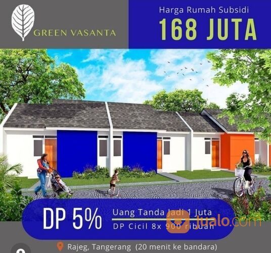 Rumah subsidi dekat grand batavia dan kota sutera green vasanta