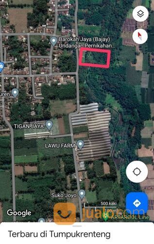 Tanah murah turen padat penduduk