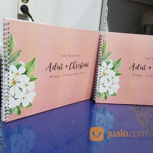 cetak buku tamu pernikahan, murah @