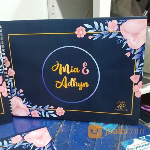 cetak buku tamu pernikahan, murah @