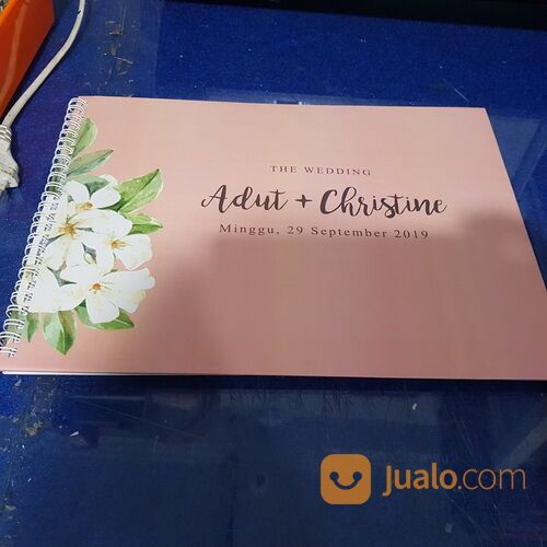 cetak buku tamu pernikahan, murah @