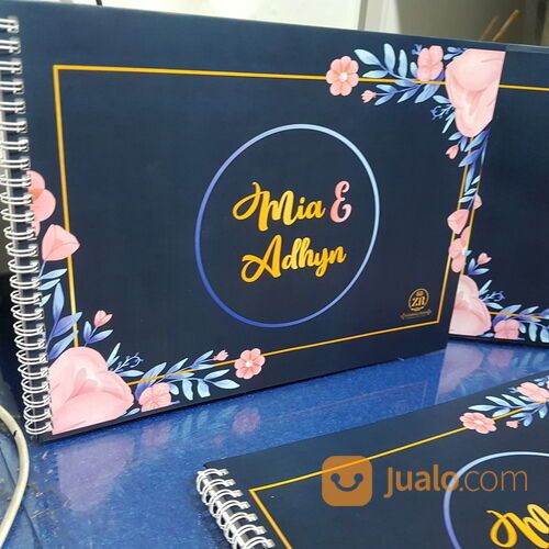 cetak buku tamu pernikahan, murah @