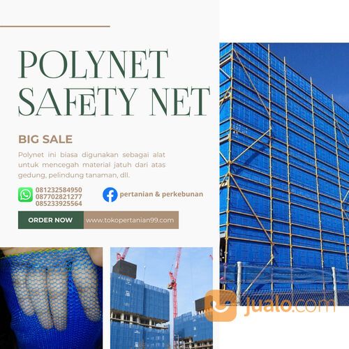 polynet jaring polynet, jaring proyek, jaring safety