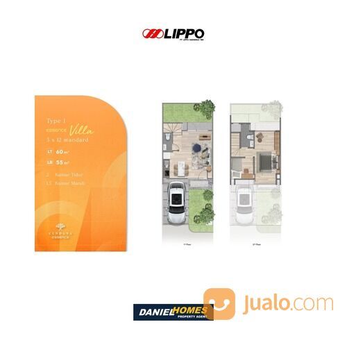 Rumah Modern Cantik Harga Murah di Cendana Essence Lippo Karawaci