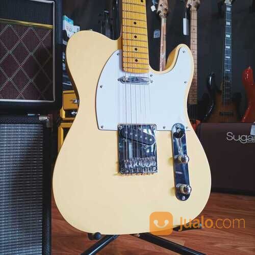 Scorpion Telecaster Electric Guitar // Gitar Elektrik Yellow