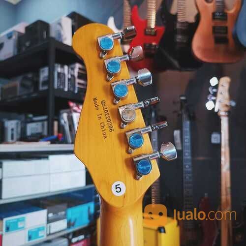 Scorpion Telecaster Electric Guitar // Gitar Elektrik Yellow