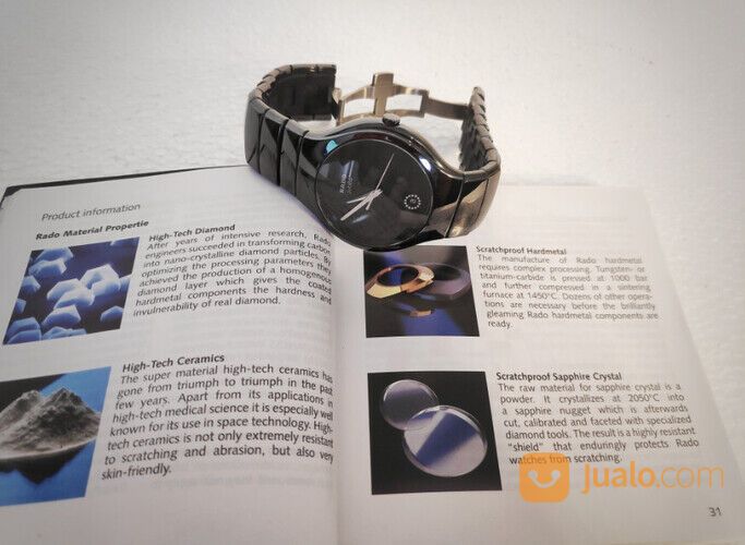 RADO Jam Tangan Mewah Pria Swiss ORI. BU