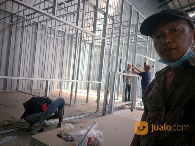 Harga Pasang Partisi Rangka Baja Ringan, Terbaru ( Bahan + Upah )