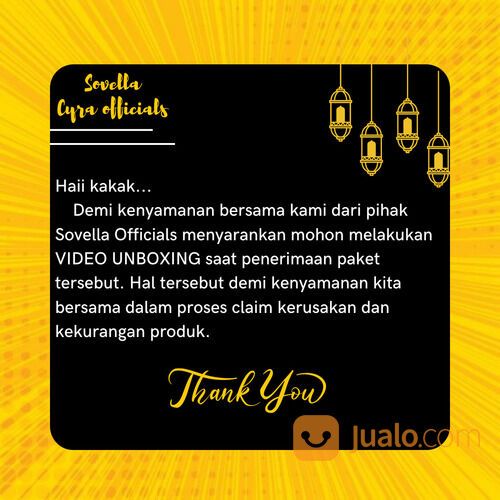 SOVELLA Sneakers Casual Putih Hitam